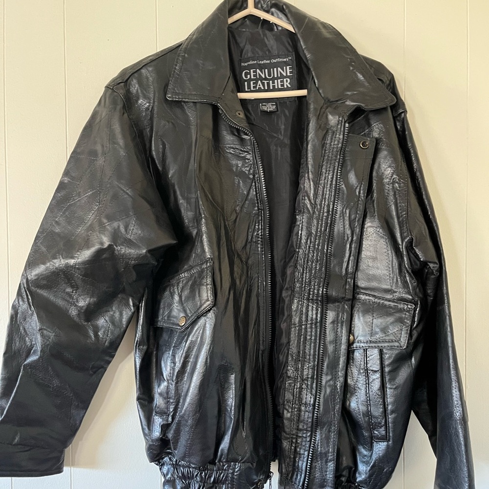 Napoline Leather Outfitters men’s jacket sz L